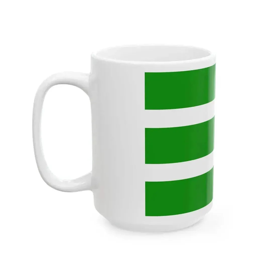 Flag of Hotton (Belgium) White Coffee Mug - Go Mug Yourself