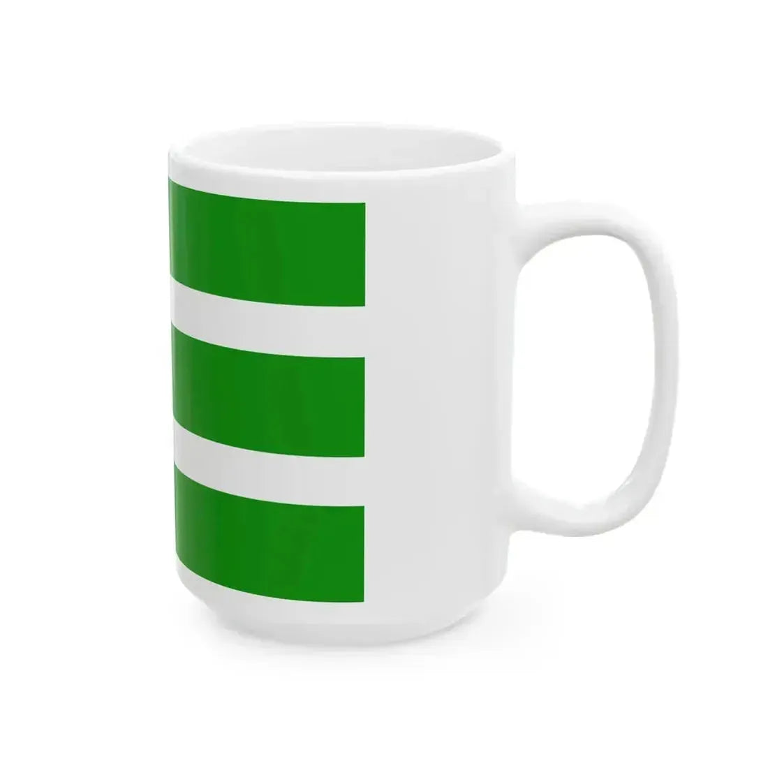 Flag of Hotton (Belgium) White Coffee Mug - Go Mug Yourself
