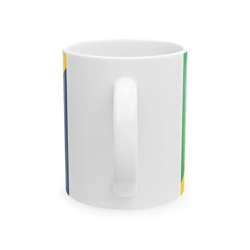 Flag of Houston County Tennessee (United States) White Coffee Mug - Go Mug Yourself