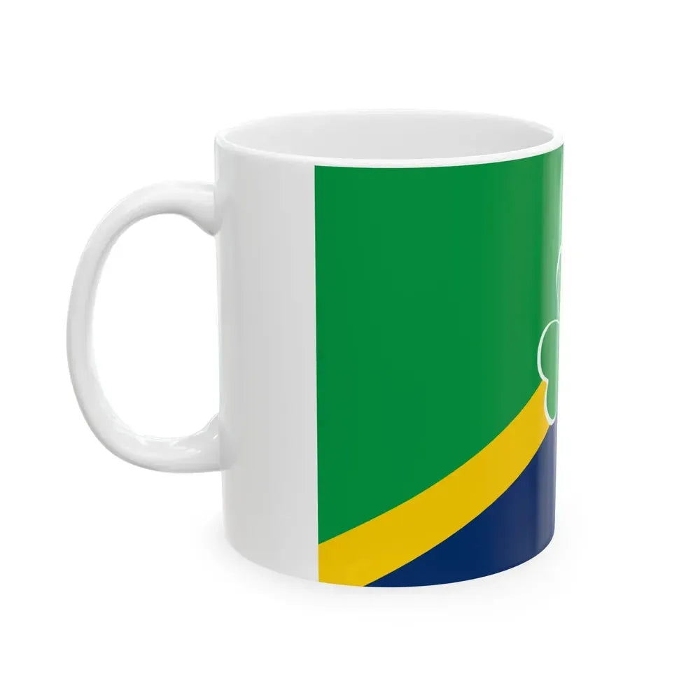 Flag of Houston County Tennessee (United States) White Coffee Mug - Go Mug Yourself