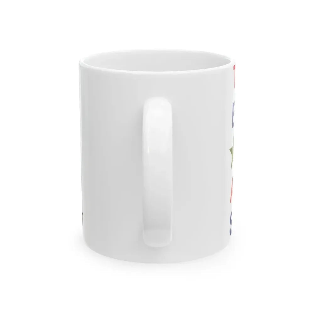Flag of Houston County Texas (United States) White Coffee Mug - Go Mug Yourself