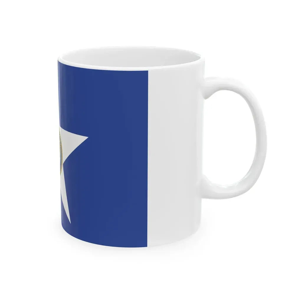 Flag of Houston Texas (United States) White Coffee Mug - Go Mug Yourself