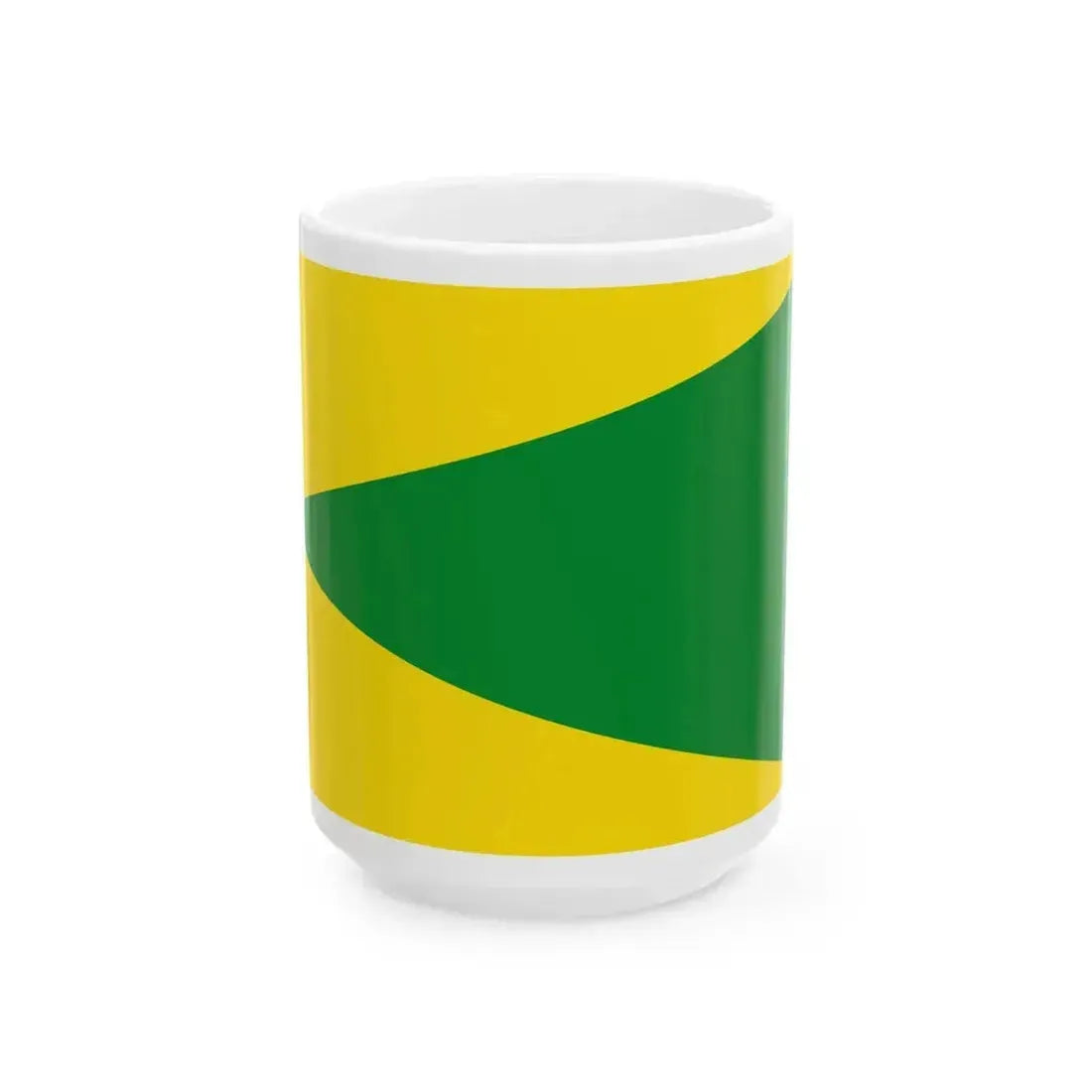 Flag of Houyet (Belgium) White Coffee Mug 15oz - Go Mug Yourself