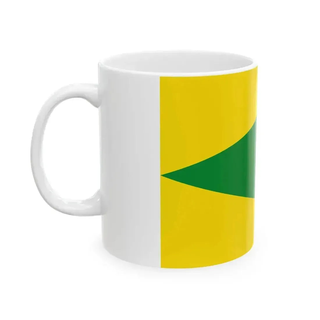 Flag of Houyet (Belgium) White Coffee Mug - Go Mug Yourself