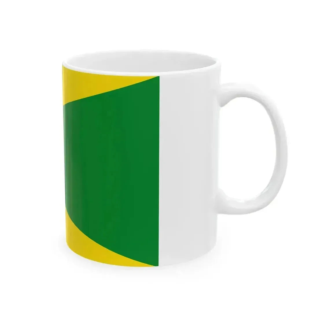 Flag of Houyet (Belgium) White Coffee Mug - Go Mug Yourself