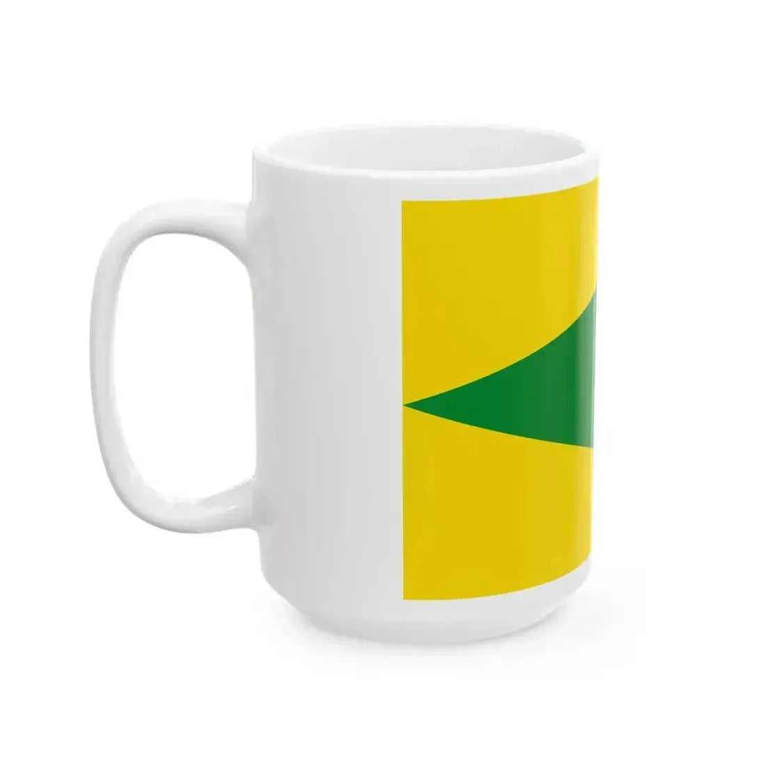 Flag of Houyet (Belgium) White Coffee Mug - Go Mug Yourself