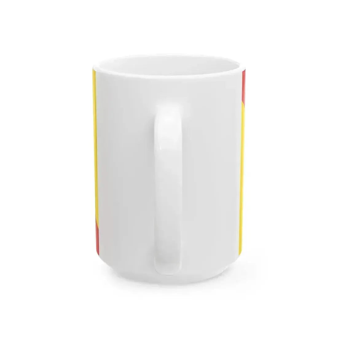 Flag of Hove (Belgium) White Coffee Mug - Go Mug Yourself
