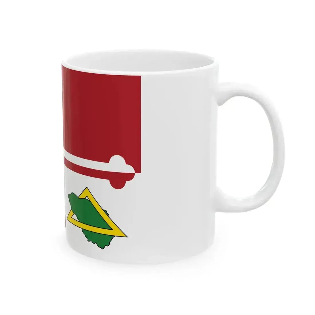 Flag of Howard County Maryland (United States) White Coffee Mug - Go Mug Yourself