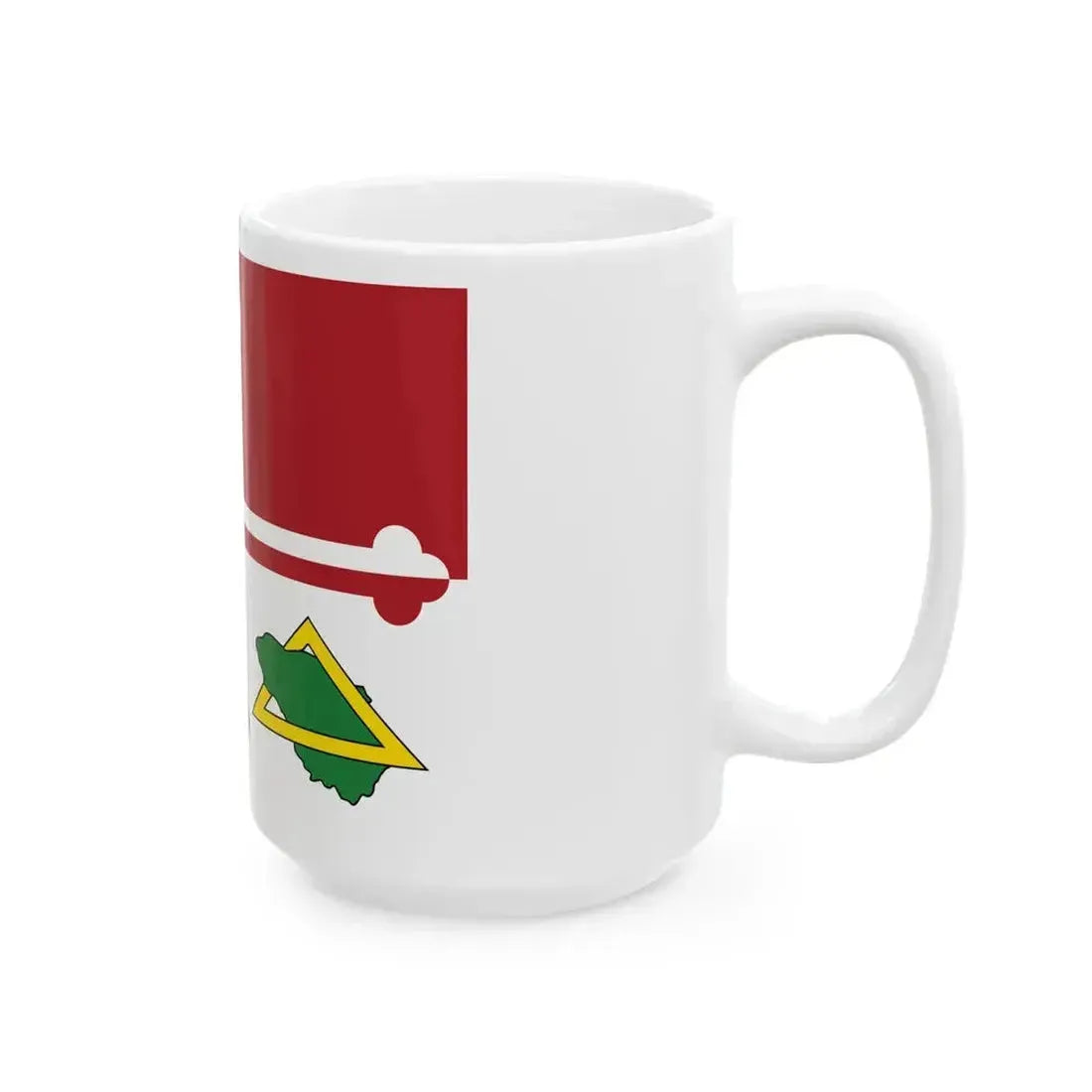 Flag of Howard County Maryland (United States) White Coffee Mug - Go Mug Yourself