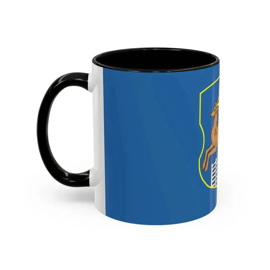 Flag of Hrodna Horadnia Grodno Russia - Accent Coffee Mug - Go Mug Yourself