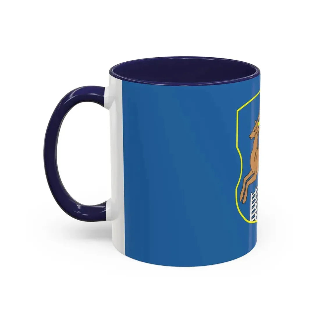 Flag of Hrodna Horadnia Grodno Russia - Accent Coffee Mug - Go Mug Yourself