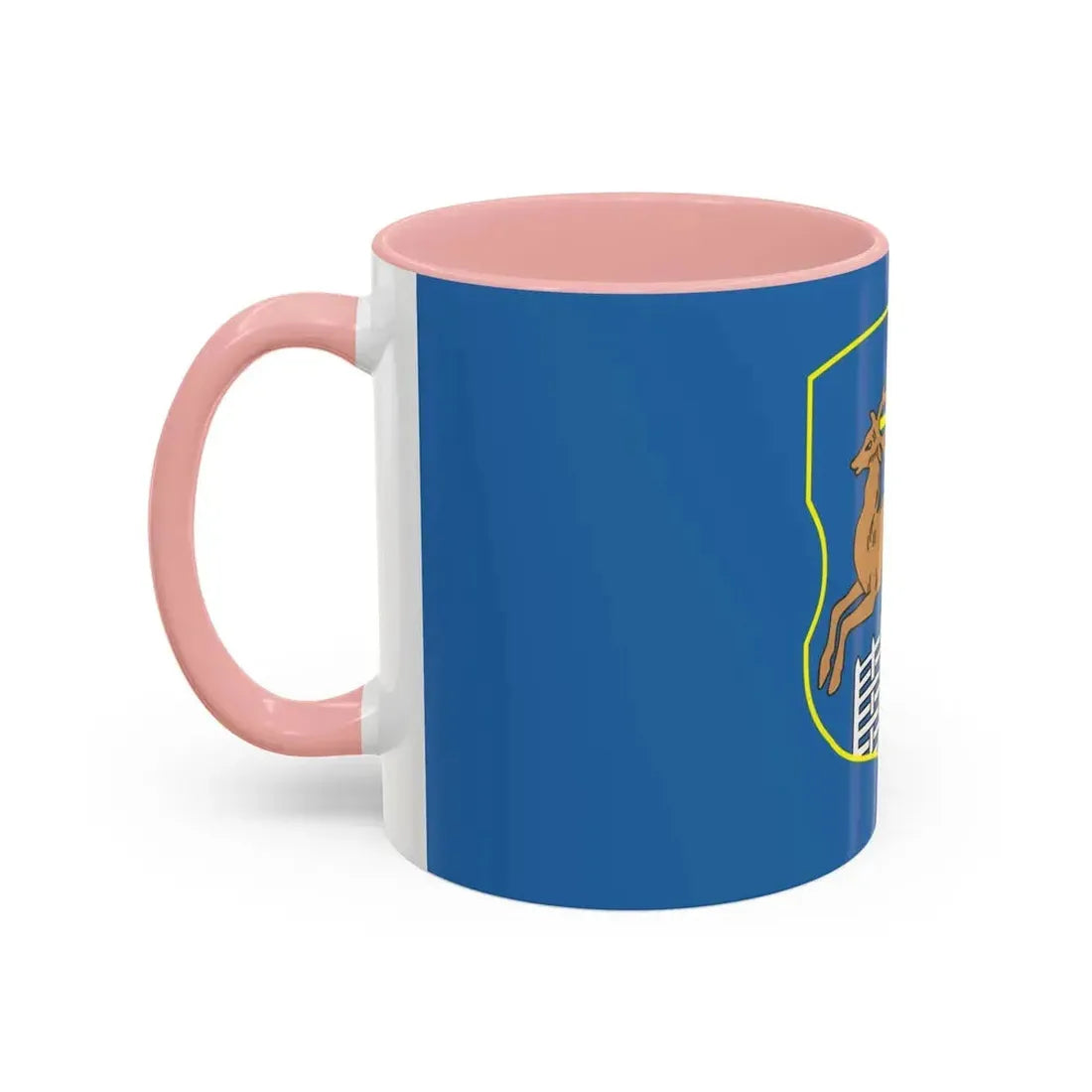Flag of Hrodna Horadnia Grodno Russia - Accent Coffee Mug - Go Mug Yourself