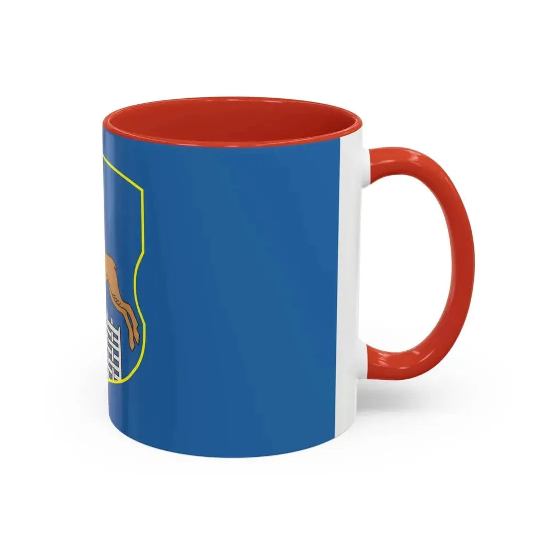 Flag of Hrodna Horadnia Grodno Russia - Accent Coffee Mug - Go Mug Yourself