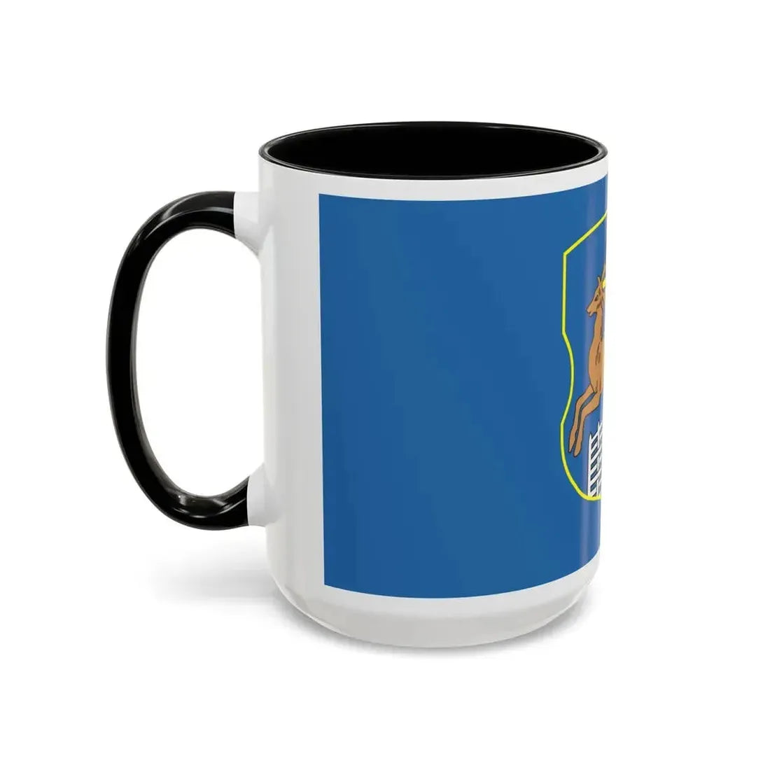 Flag of Hrodna Horadnia Grodno Russia - Accent Coffee Mug - Go Mug Yourself