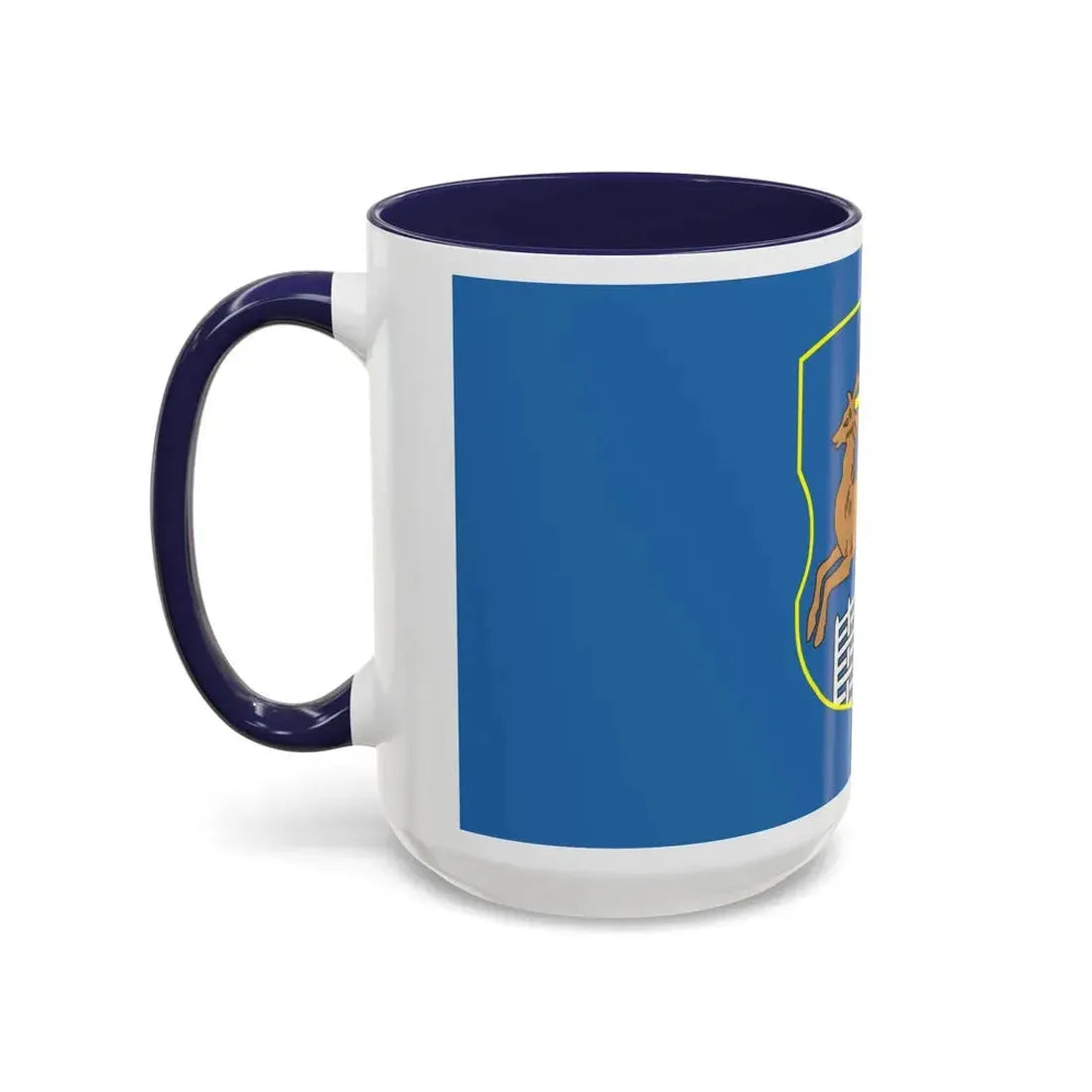 Flag of Hrodna Horadnia Grodno Russia - Accent Coffee Mug - Go Mug Yourself