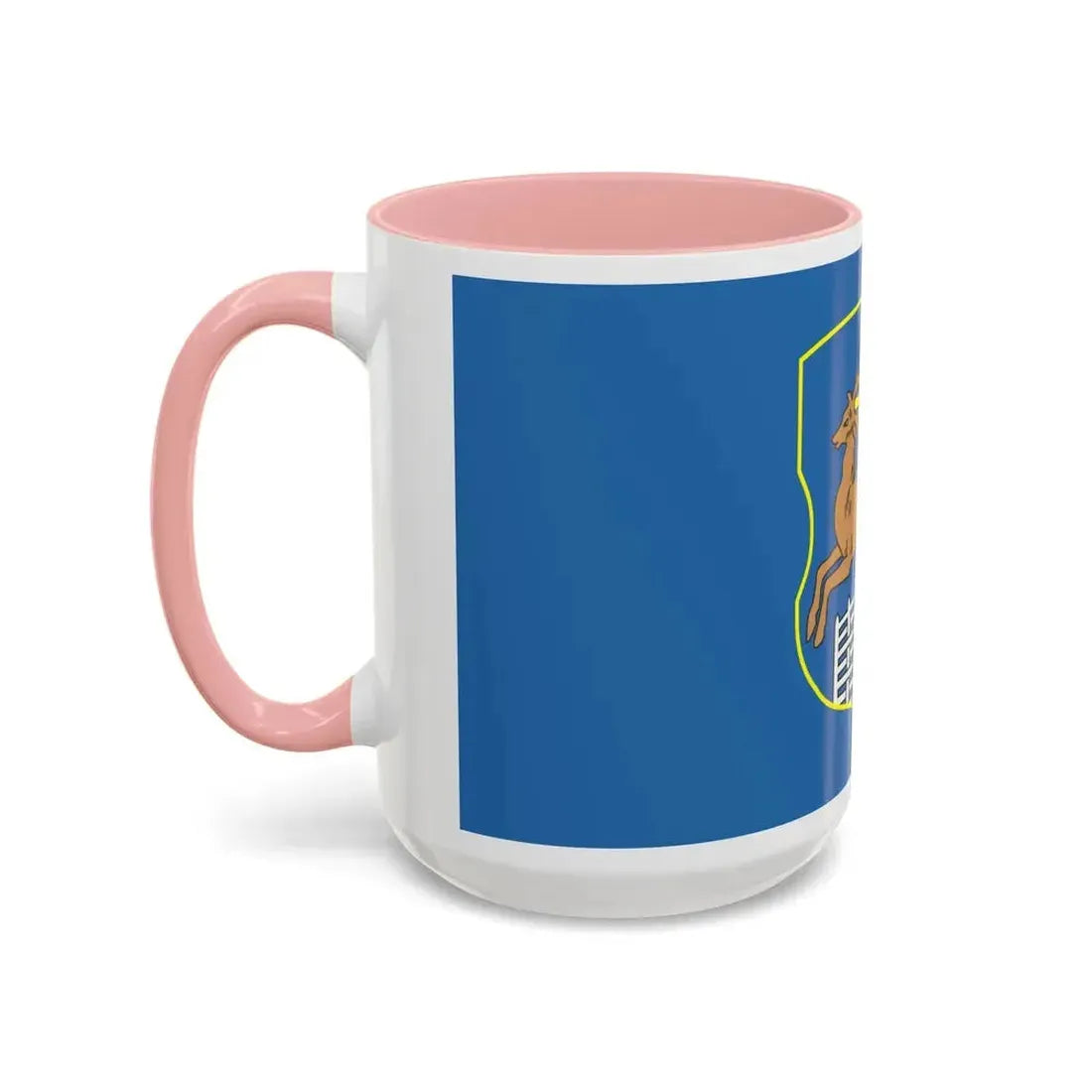 Flag of Hrodna Horadnia Grodno Russia - Accent Coffee Mug - Go Mug Yourself