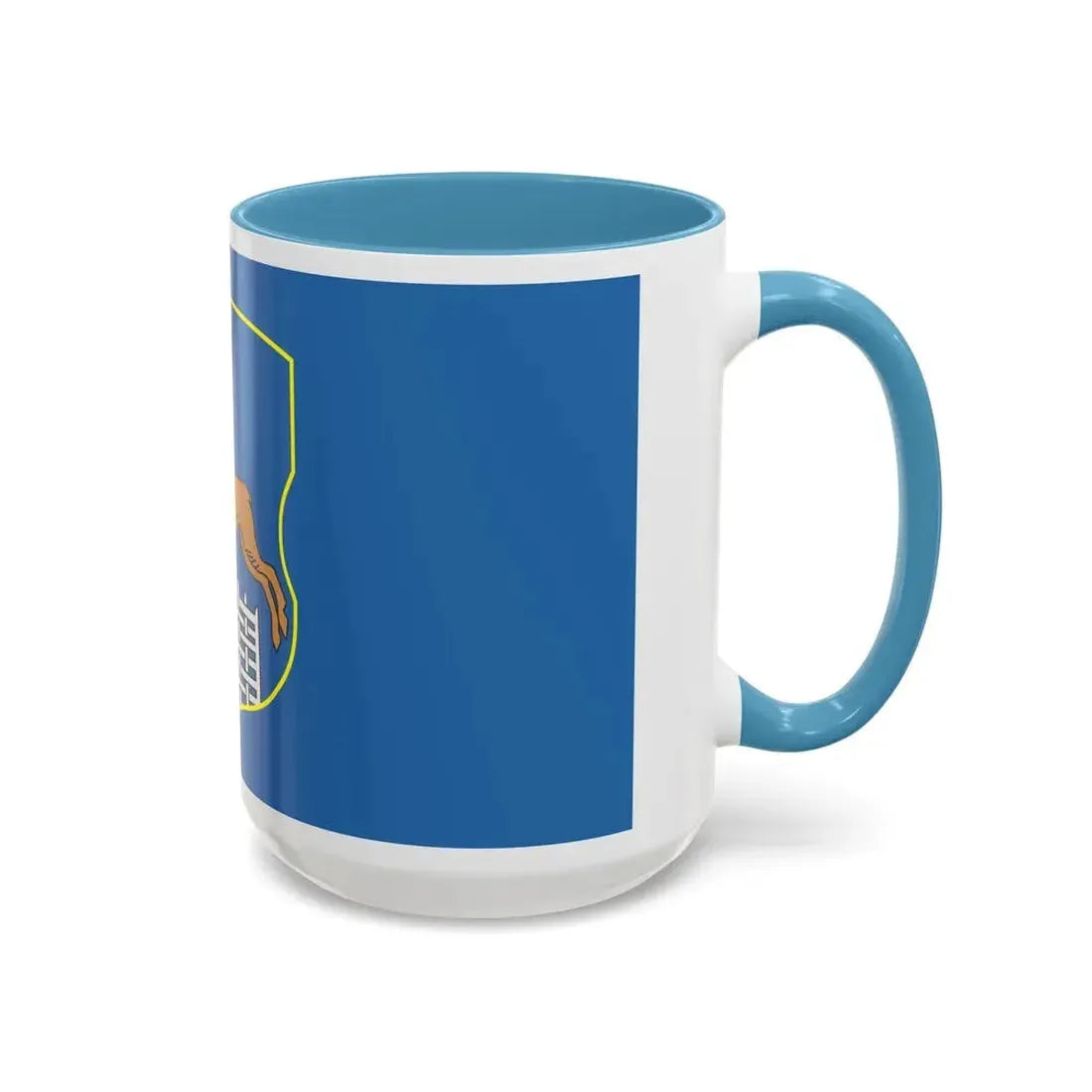 Flag of Hrodna Horadnia Grodno Russia - Accent Coffee Mug - Go Mug Yourself