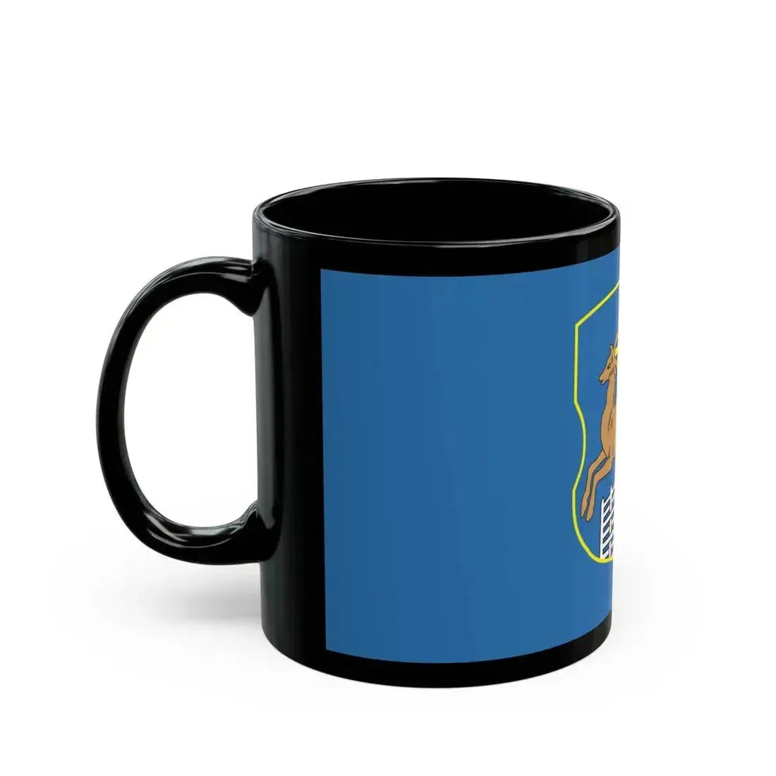 Flag of Hrodna Horadnia Grodno Russia - Black Coffee Mug - Go Mug Yourself