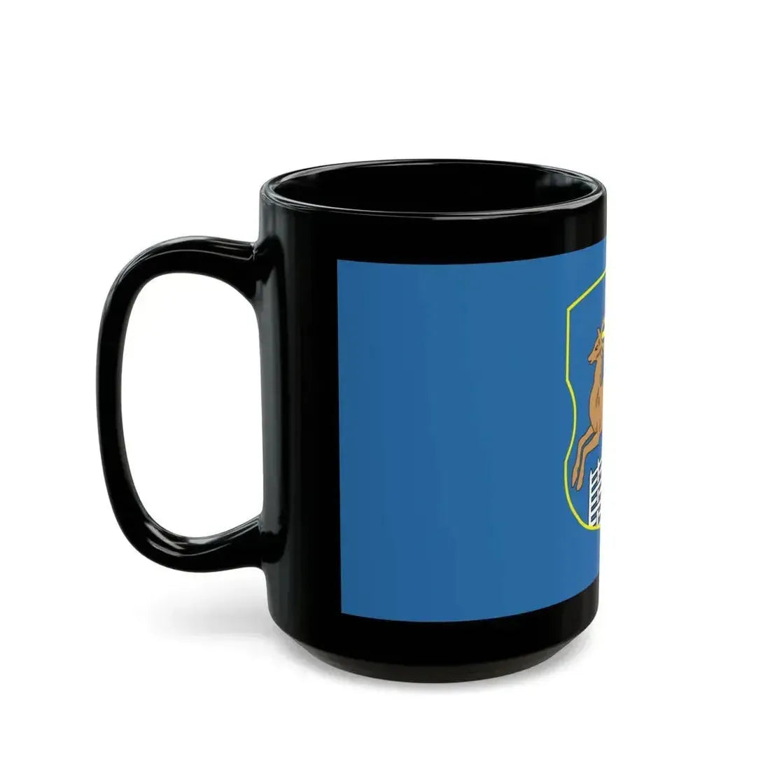 Flag of Hrodna Horadnia Grodno Russia - Black Coffee Mug - Go Mug Yourself