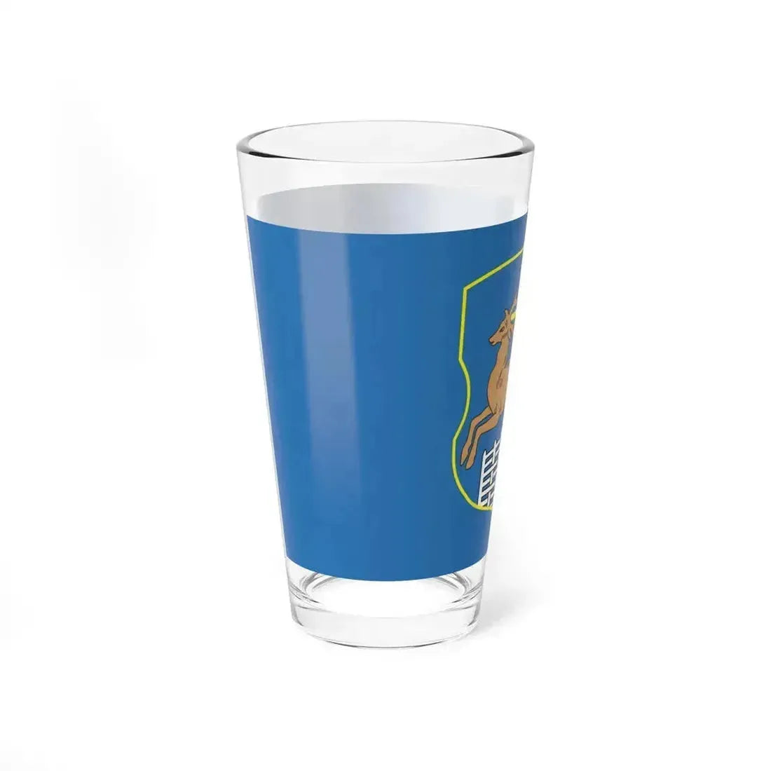 Flag of Hrodna Horadnia Grodno Russia - Pint Glass 16oz - Go Mug Yourself