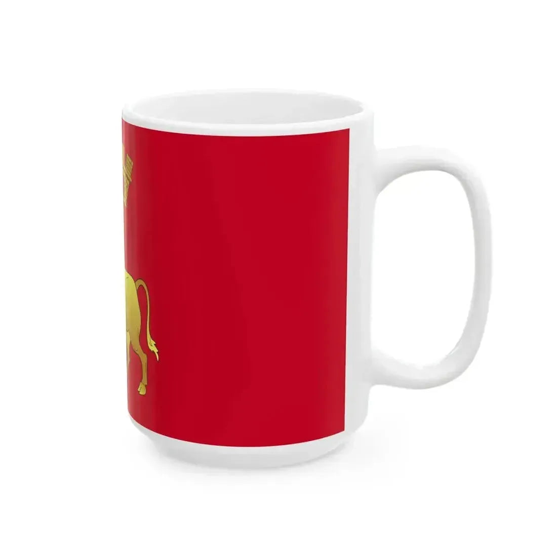 Flag of Hrodna Voblasts (Belarus) White Coffee Mug - Go Mug Yourself