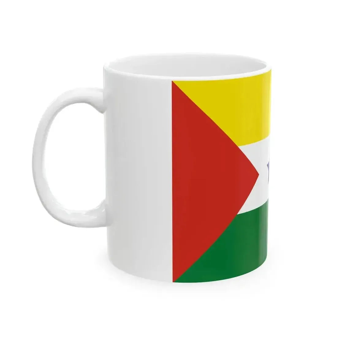 Flag of Huacaya Bolivia (Bolivia) White Coffee Mug - Go Mug Yourself