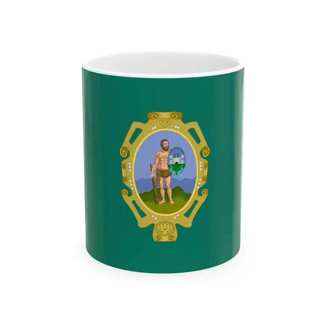 Flag of Huanta (Peru) White Coffee Mug 11oz - Go Mug Yourself