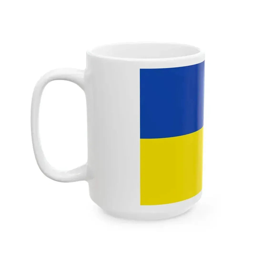 Flag of Huanuni Bolivia (Bolivia) White Coffee Mug - Go Mug Yourself