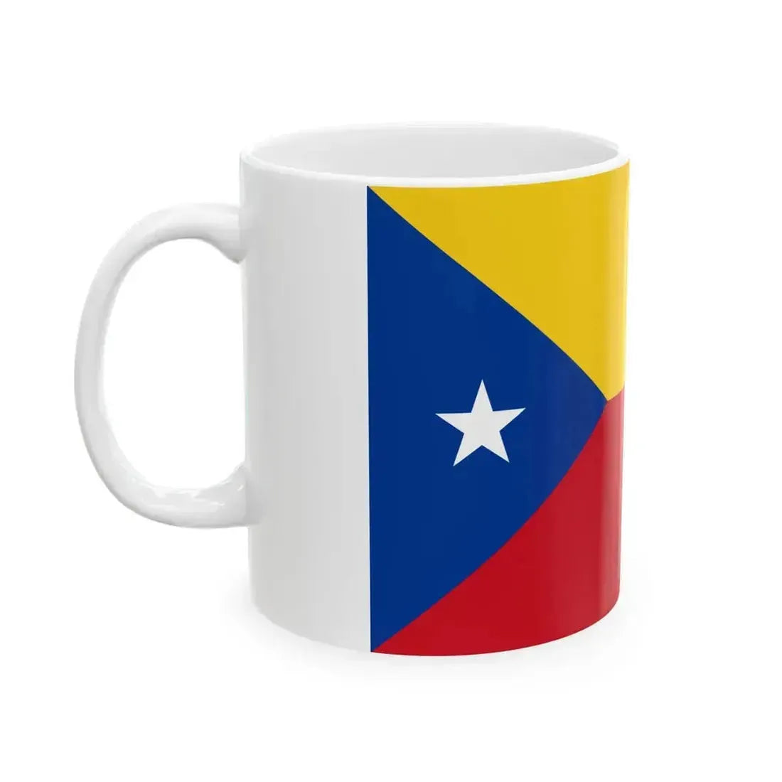 Flag of Huaquillas (Ecuador) White Coffee Mug - Go Mug Yourself