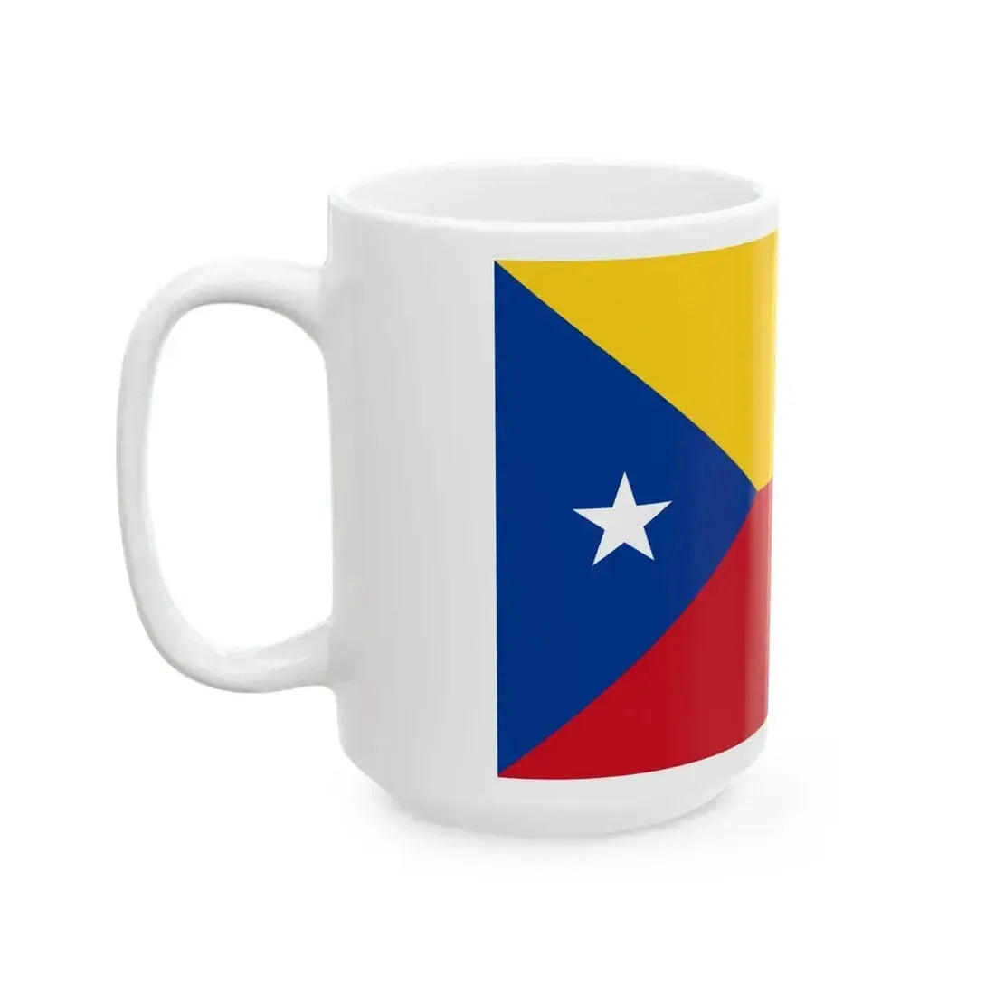 Flag of Huaquillas (Ecuador) White Coffee Mug - Go Mug Yourself