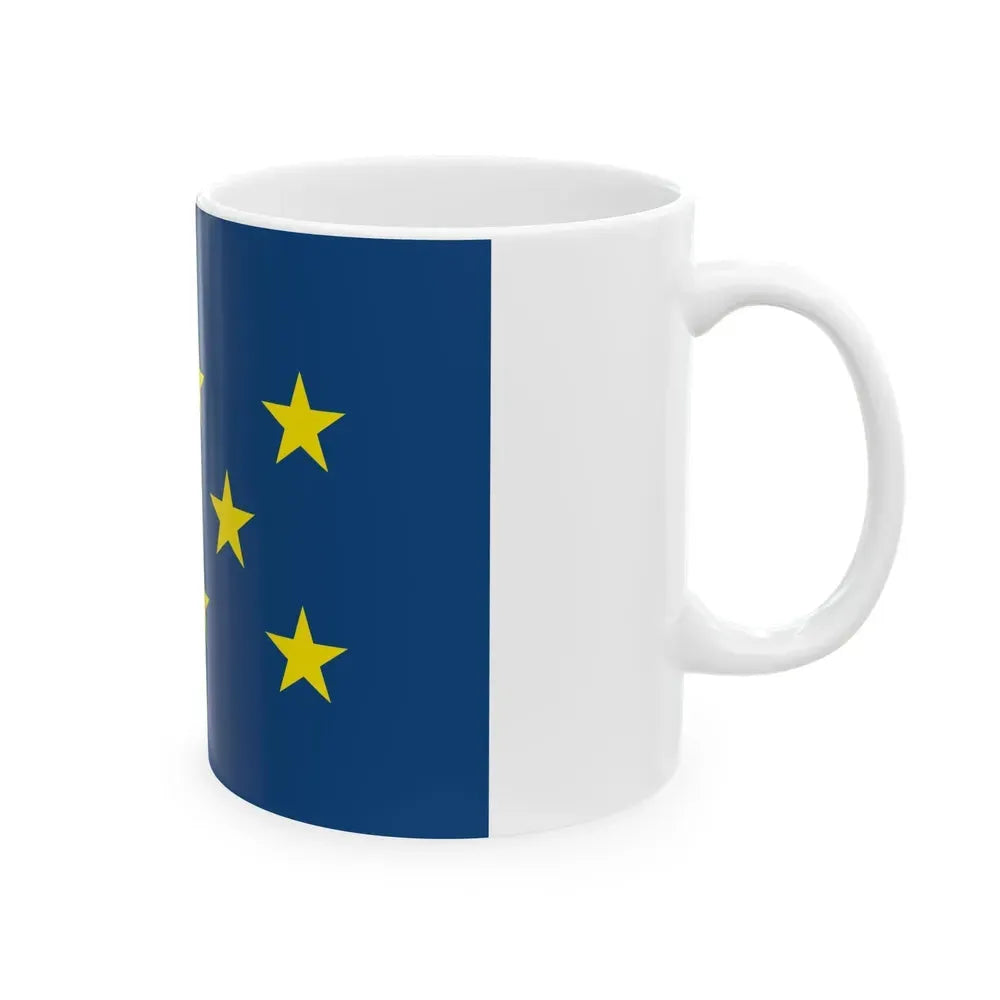 Flag of Huarina Bolivia (Bolivia) White Coffee Mug - Go Mug Yourself