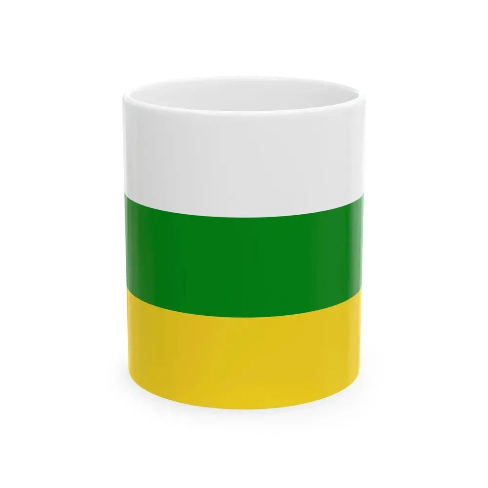 Flag of Huila (Colombia) White Coffee Mug 11oz - Go Mug Yourself
