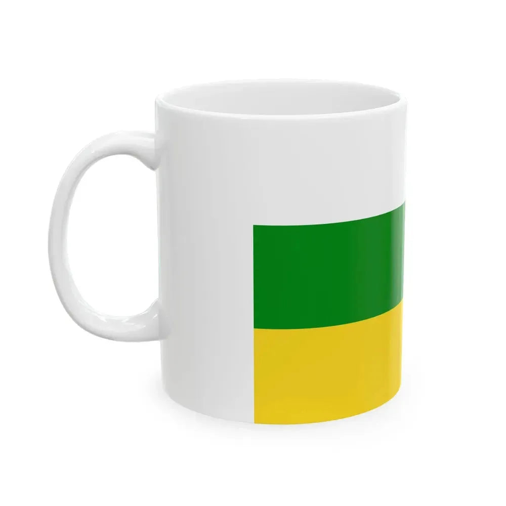 Flag of Huila (Colombia) White Coffee Mug - Go Mug Yourself