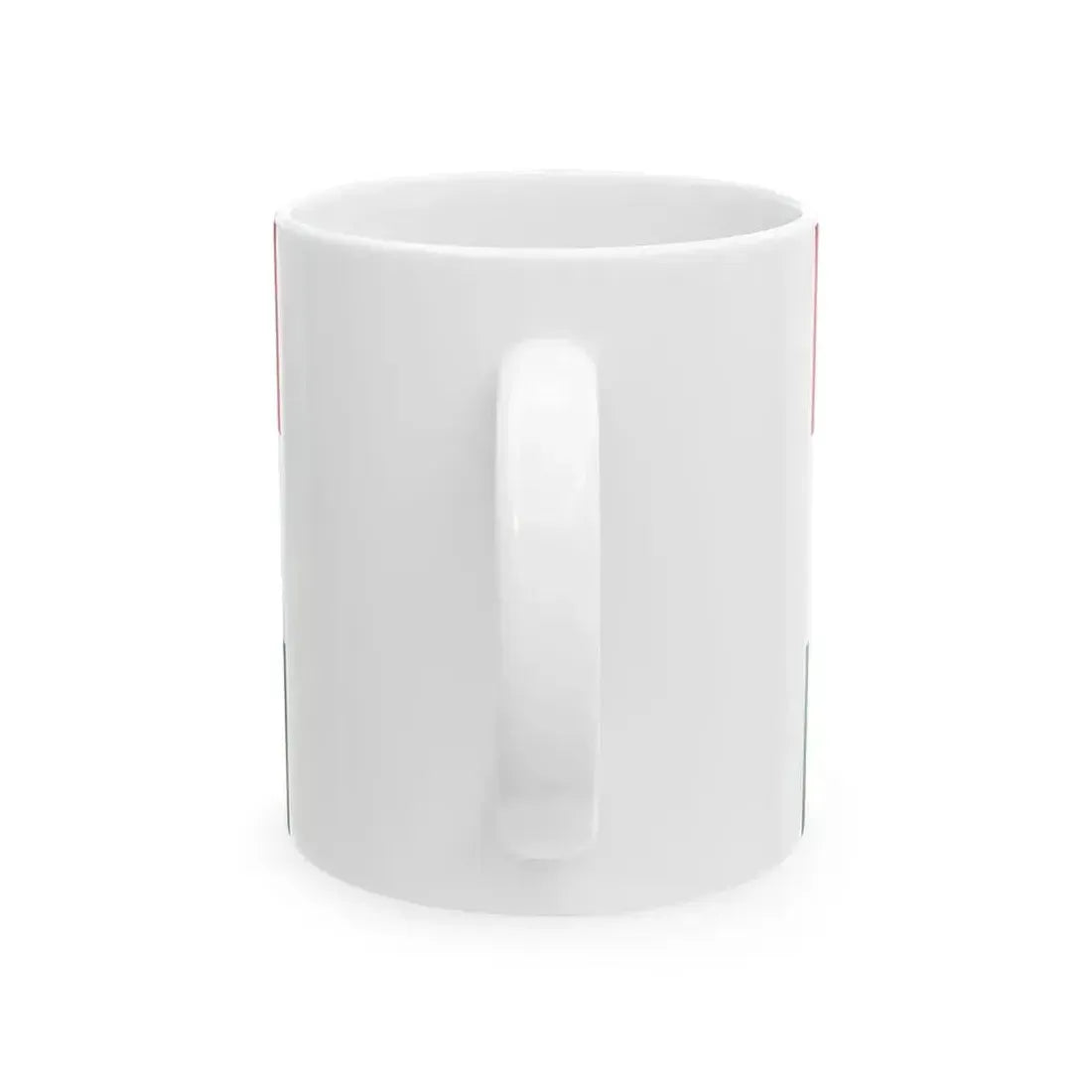 Flag of Hungary 1896-1915 3-2 aspect ratio (Austria) White Coffee Mug - Go Mug Yourself