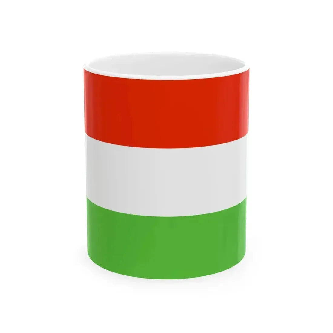 Flag of Hungary WFB 2000 (Hungary) White Coffee Mug 11oz - Go Mug Yourself