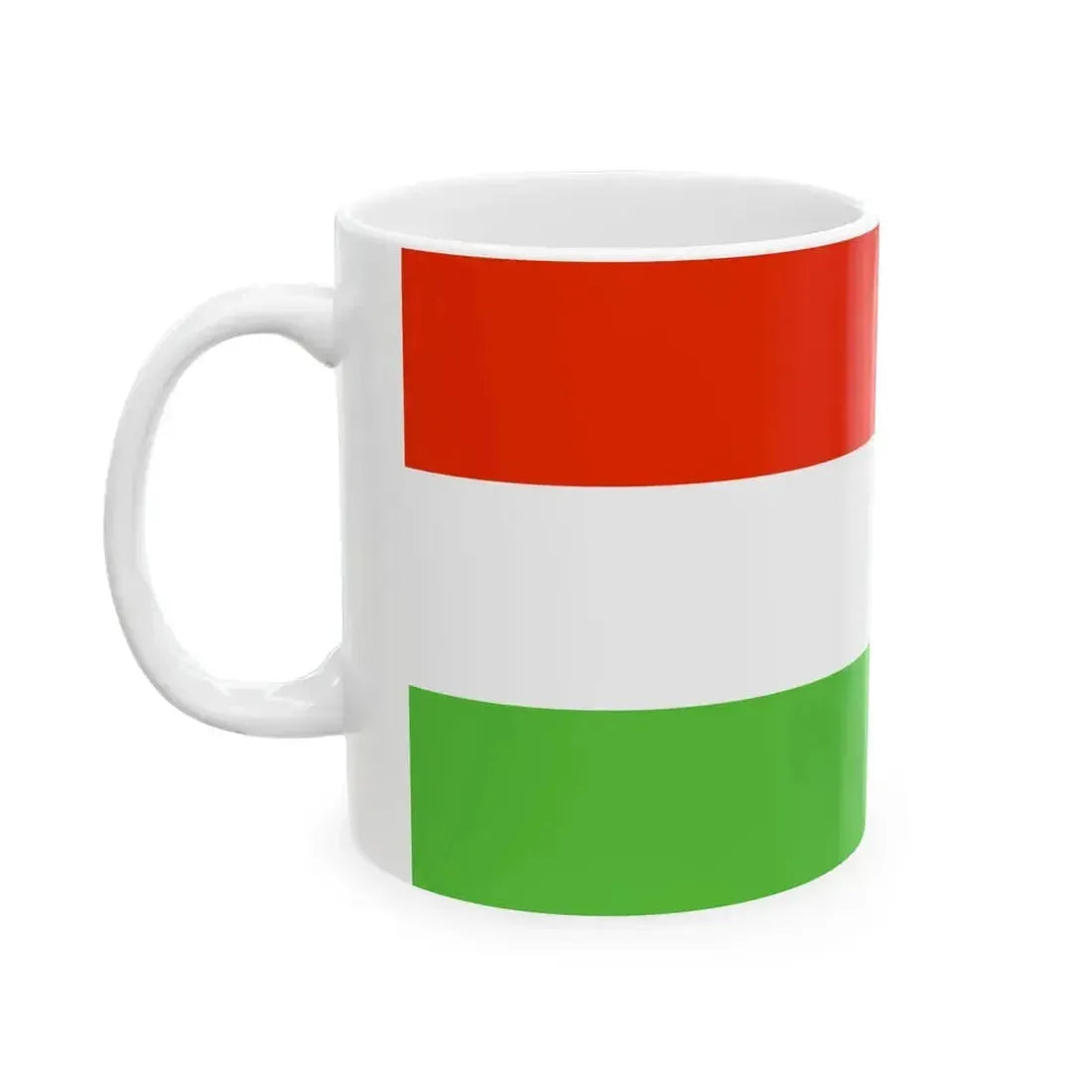 Flag of Hungary WFB 2000 (Hungary) White Coffee Mug - Go Mug Yourself