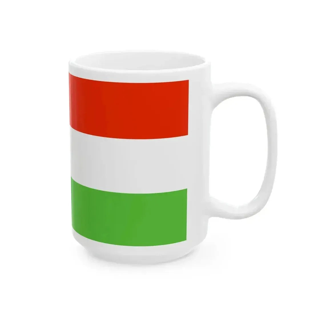 Flag of Hungary WFB 2000 (Hungary) White Coffee Mug - Go Mug Yourself