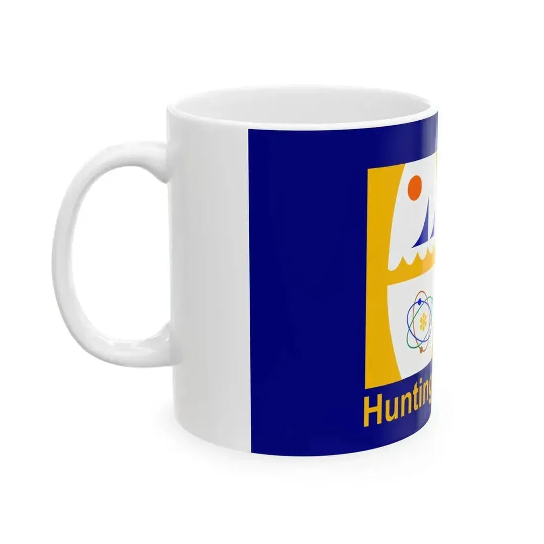 Flag of Huntington Beach California (United States) White Coffee Mug - Go Mug Yourself
