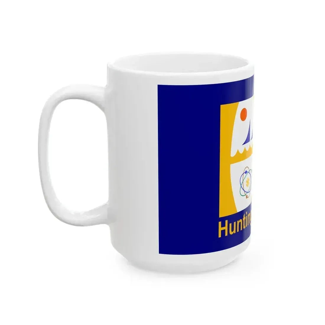 Flag of Huntington Beach California (United States) White Coffee Mug - Go Mug Yourself