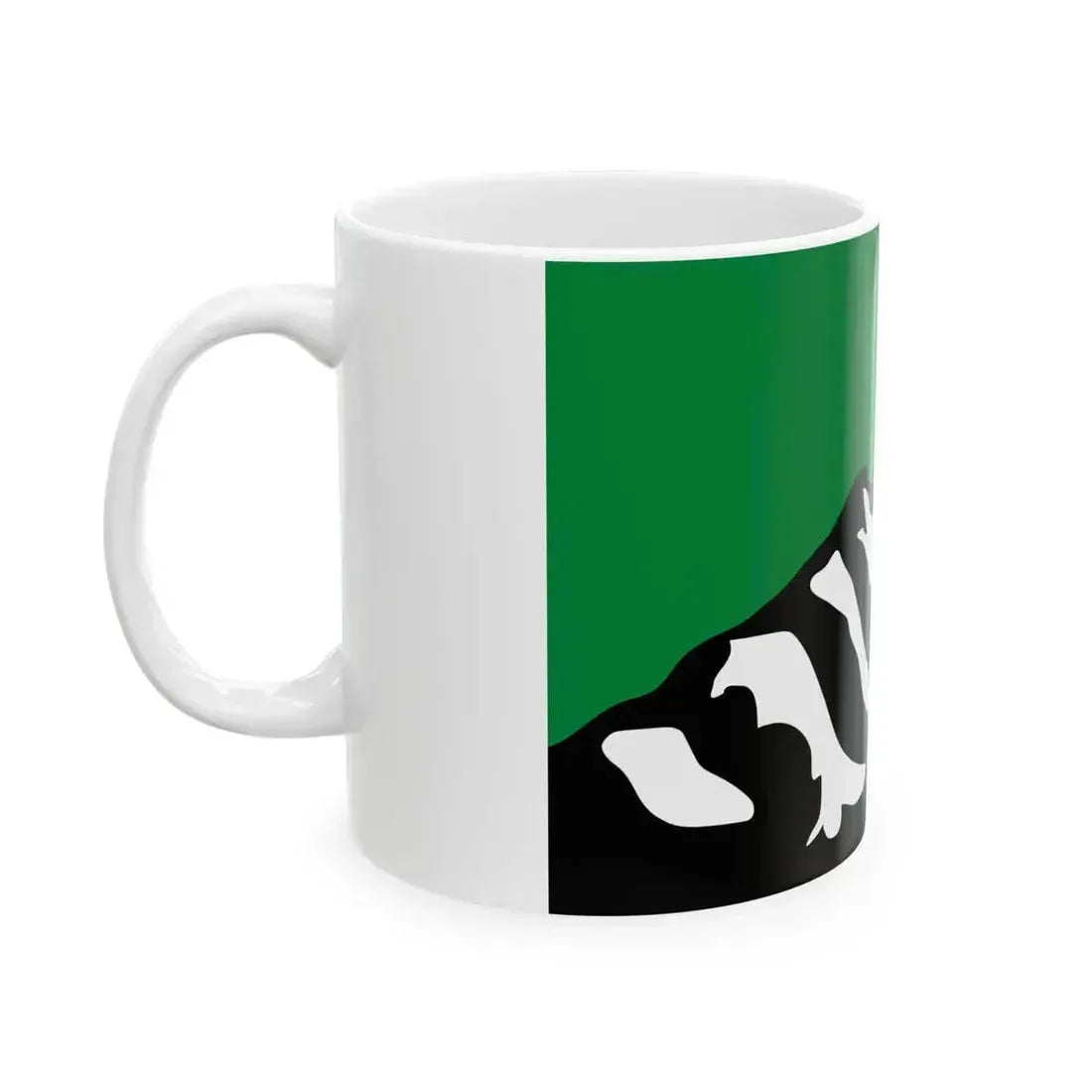 Flag of Hunza (Pakistan) White Coffee Mug - Go Mug Yourself