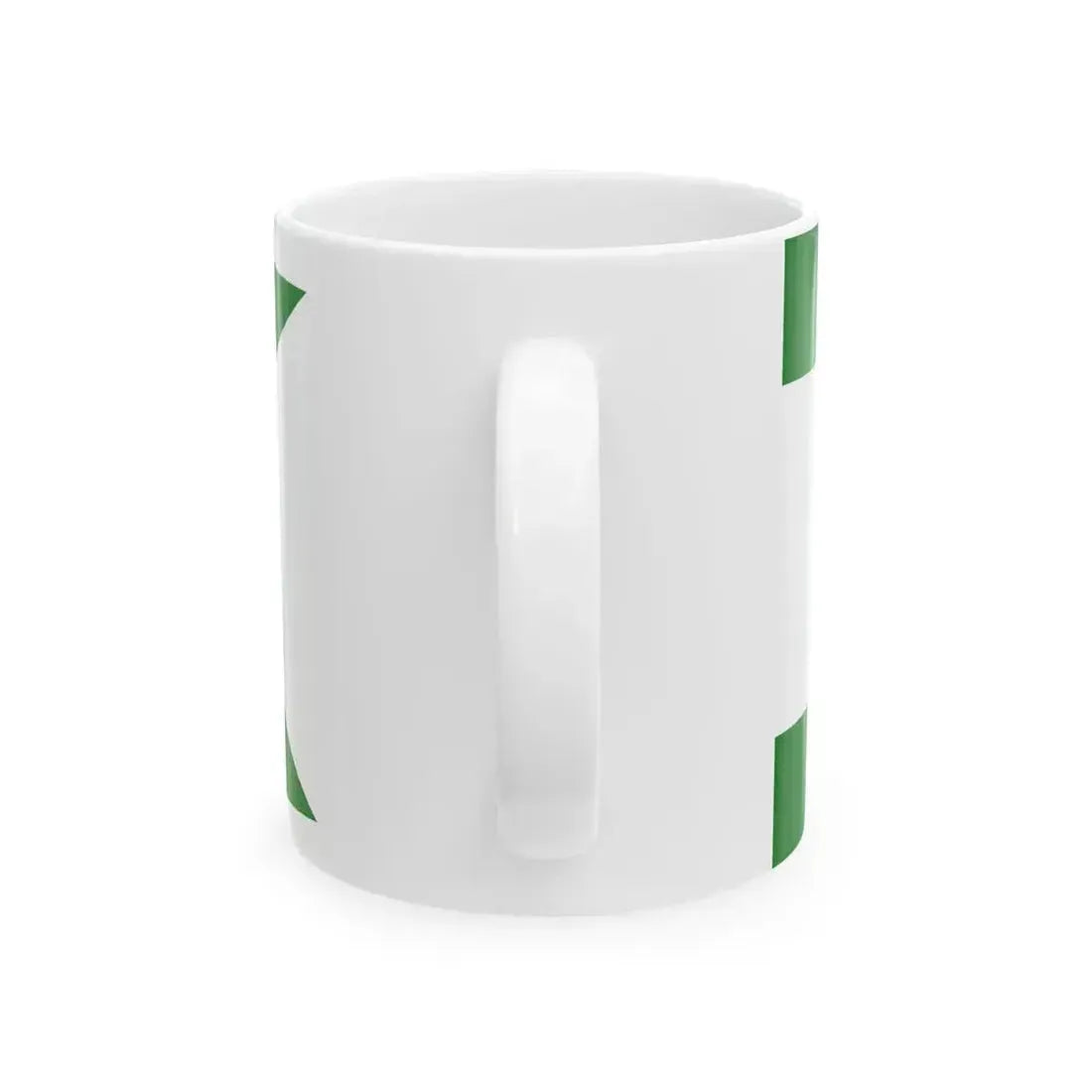Flag of Huron County Ohio (United States) White Coffee Mug - Go Mug Yourself