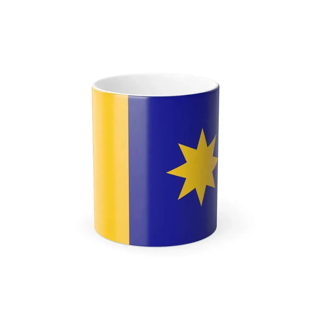 Flag of Hutchinson, Kansas - Color Changing Coffee Mug 11oz - Go Mug Yourself