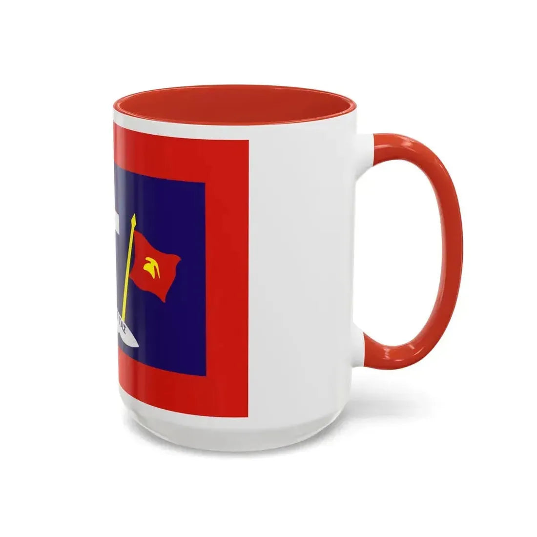 Flag of Hydra Greece - Accent Coffee Mug - Go Mug Yourself