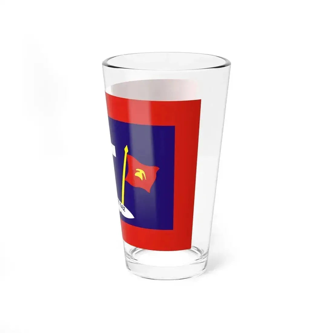 Flag of Hydra Greece - Pint Glass 16oz - Go Mug Yourself