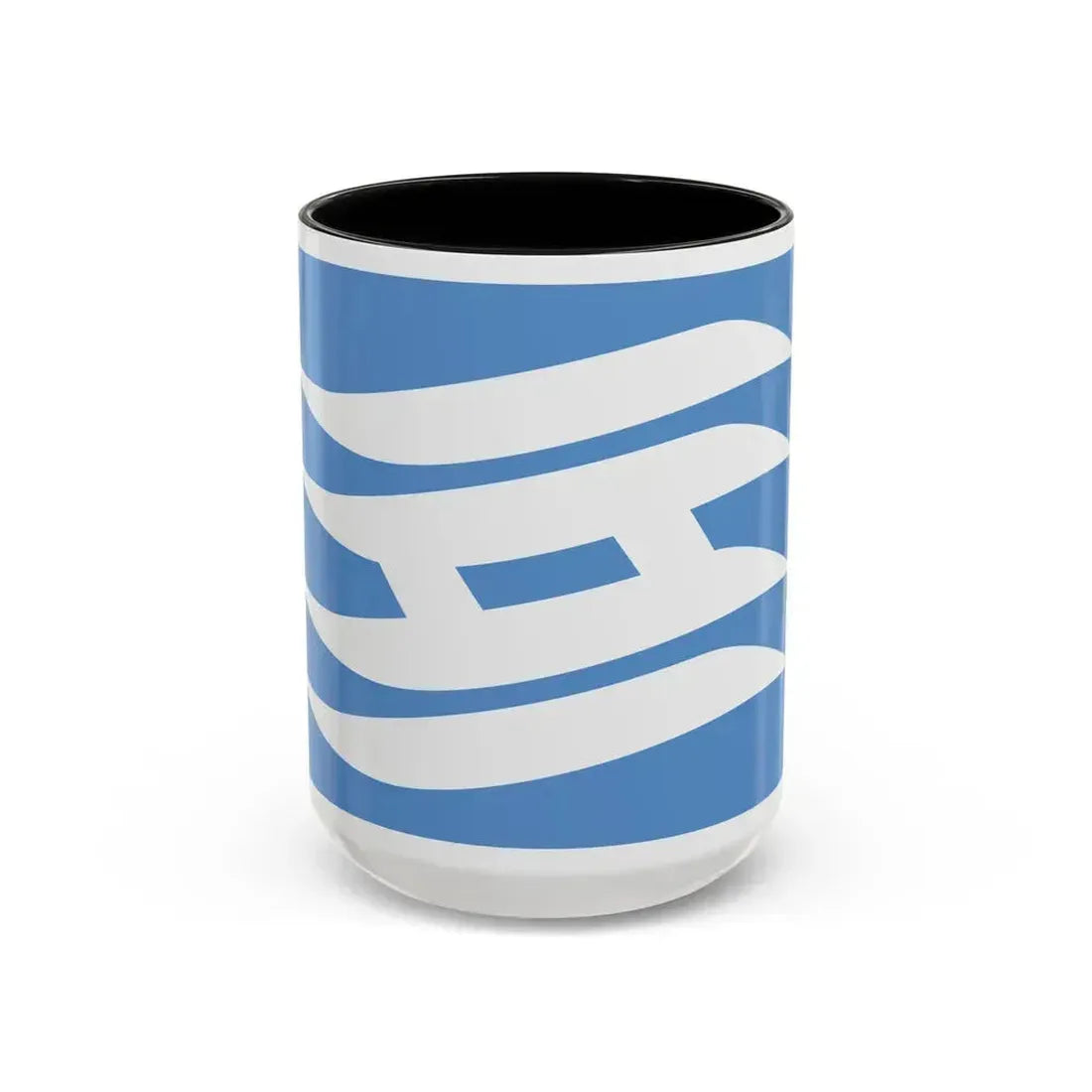 Flag of Hyogo Prefecture Japan - Accent Coffee Mug 15oz Black - Go Mug Yourself