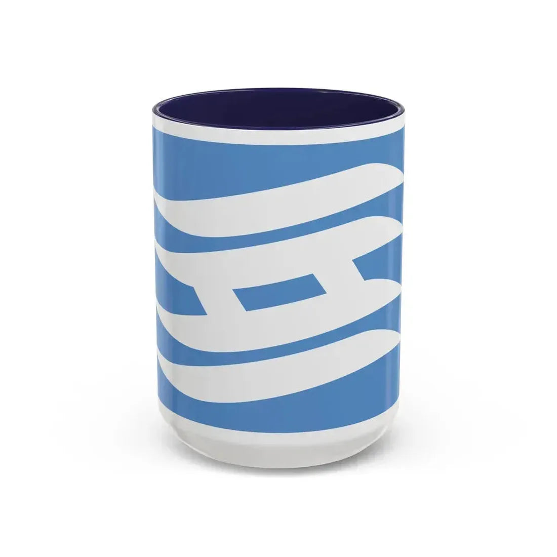 Flag of Hyogo Prefecture Japan - Accent Coffee Mug 15oz Navy - Go Mug Yourself