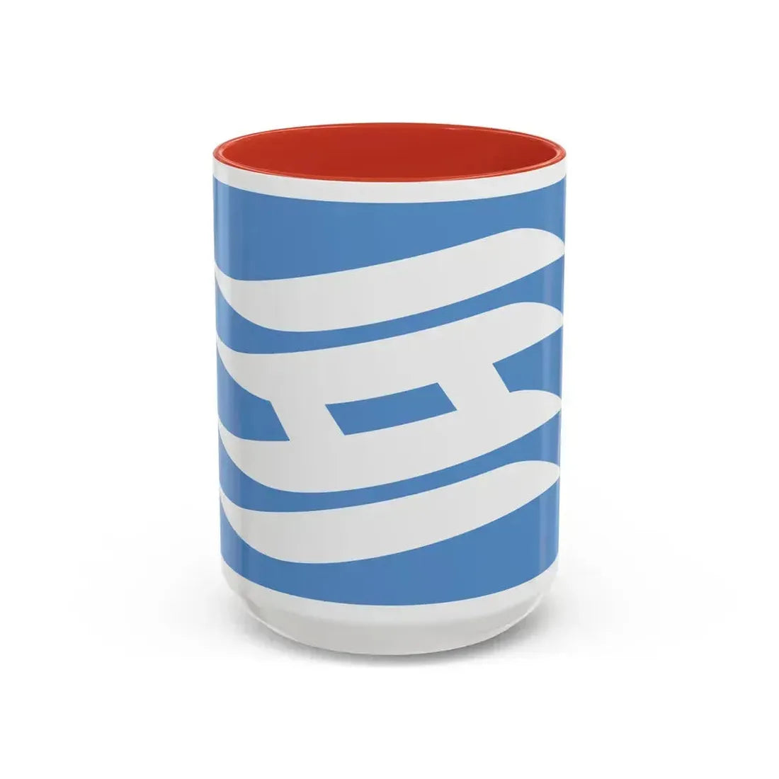Flag of Hyogo Prefecture Japan - Accent Coffee Mug 15oz Red - Go Mug Yourself