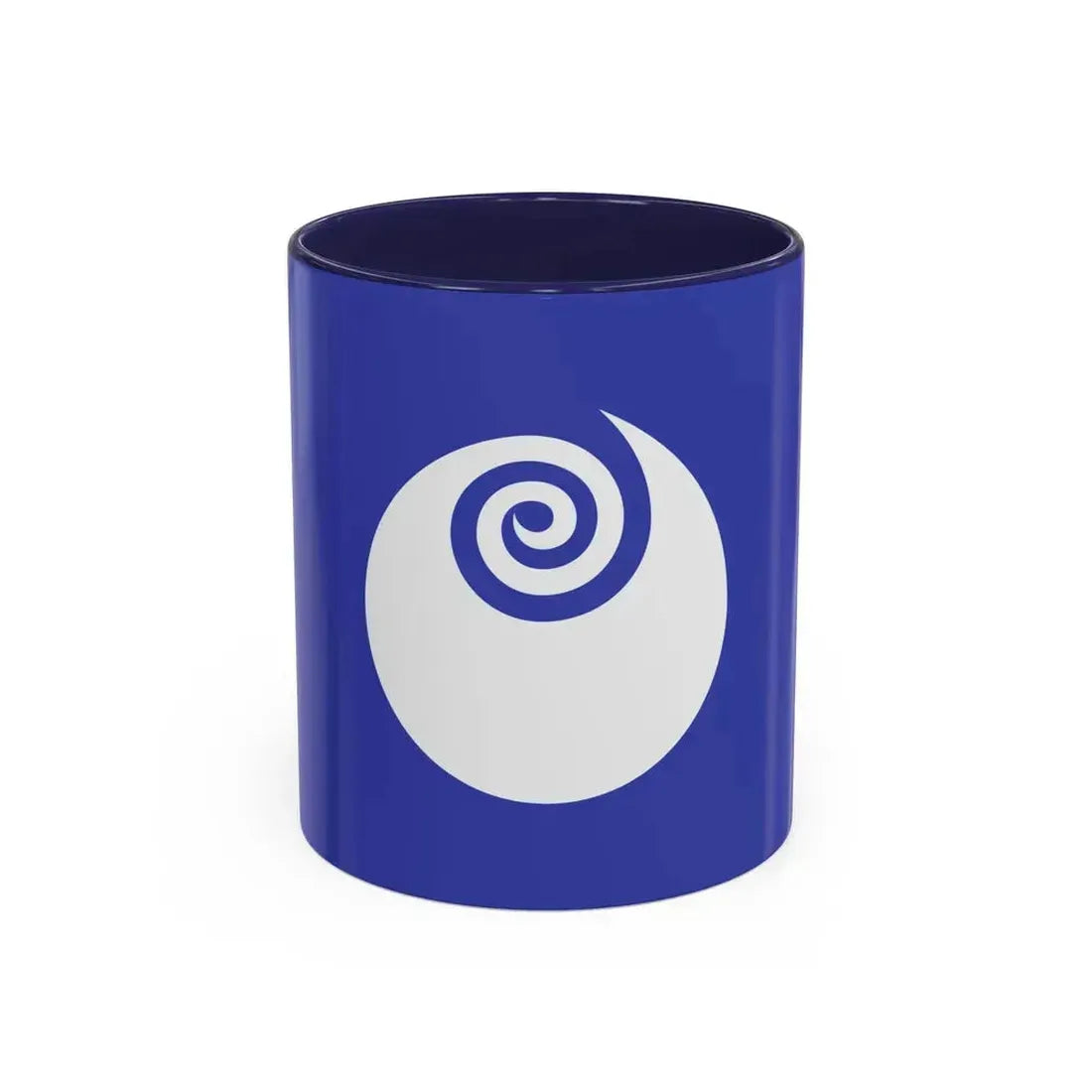 Flag of Ibaraki Prefecture Japan - Accent Coffee Mug 11oz Navy - Go Mug Yourself