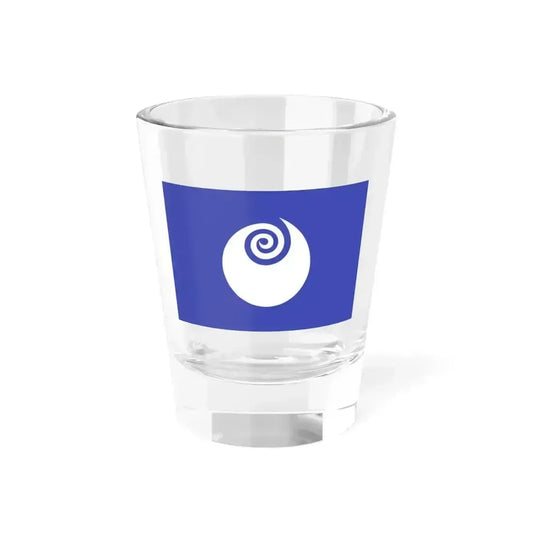 Flag of Ibaraki Prefecture Japan - Shot Glass 1.5oz 1.5oz - Go Mug Yourself
