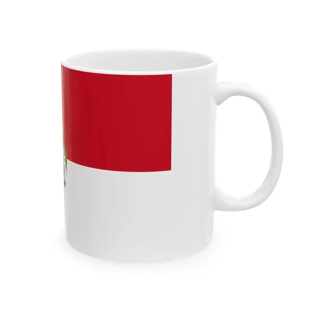 Flag of Ibarra Ecuador (Ecuador) White Coffee Mug - Go Mug Yourself
